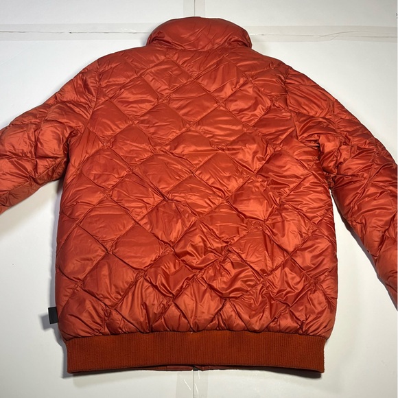 Patagonia Worn Wear Women’s Small Prow Bomber Jacket Quilted Down Roots Red 2017 - Picture 12 of 16